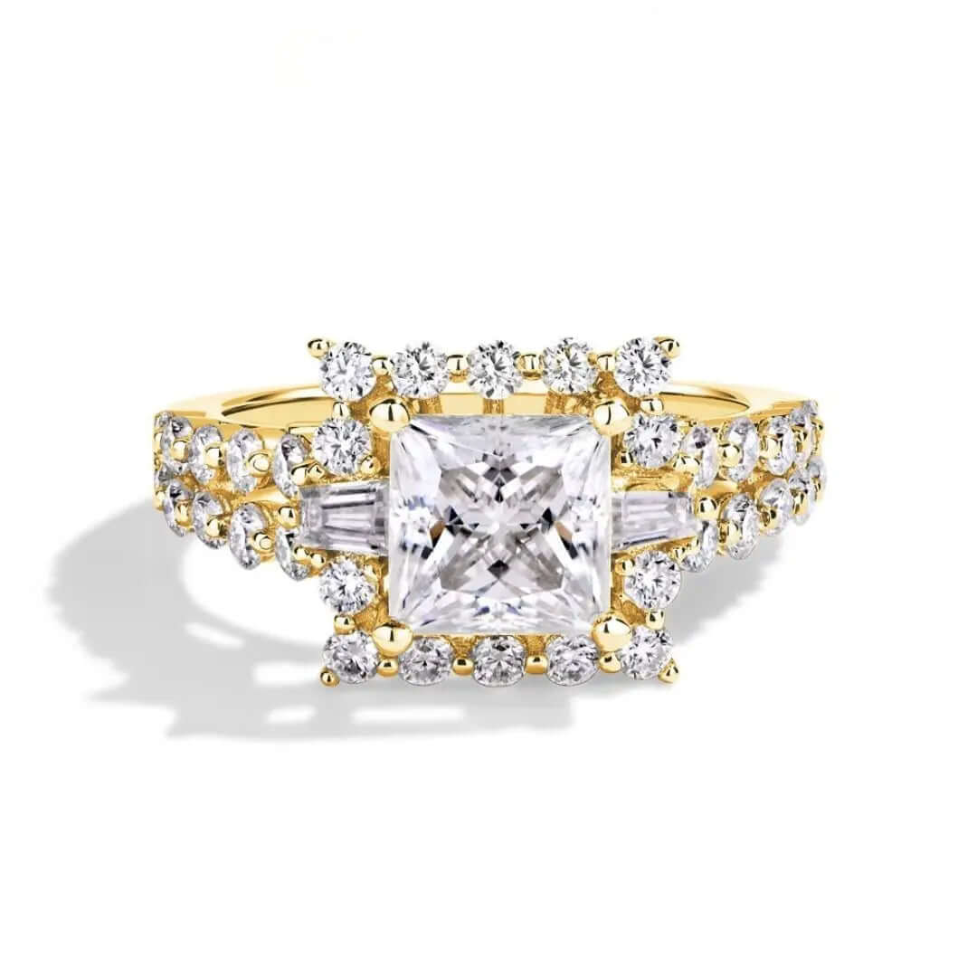 Amarélle d’Or – Moissanite Luxe Ring Amora Maison