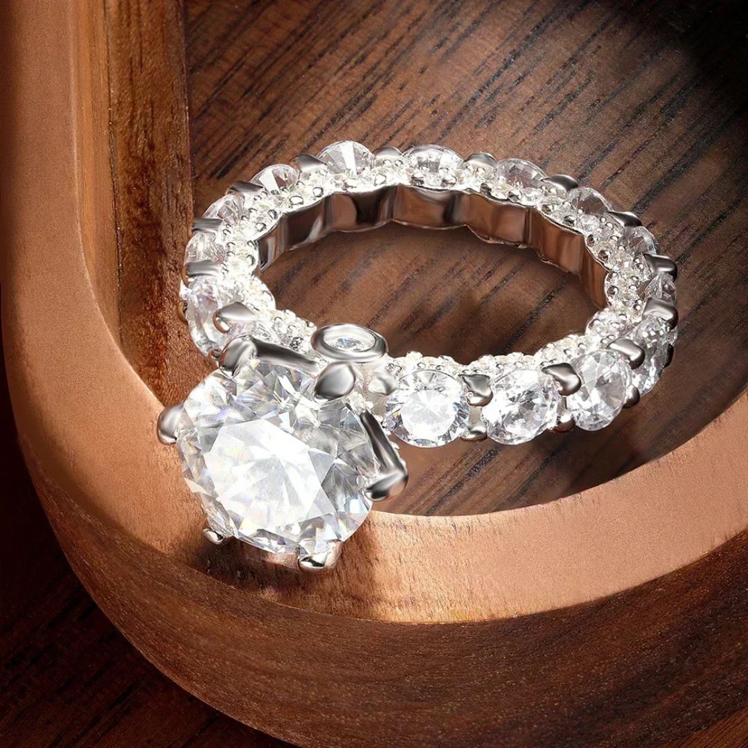 Astrielle Eternity - High End Moissanite Ring
