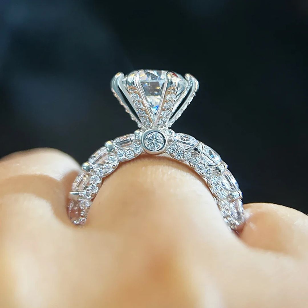 Astrielle Eternity - High End Moissanite Ring
