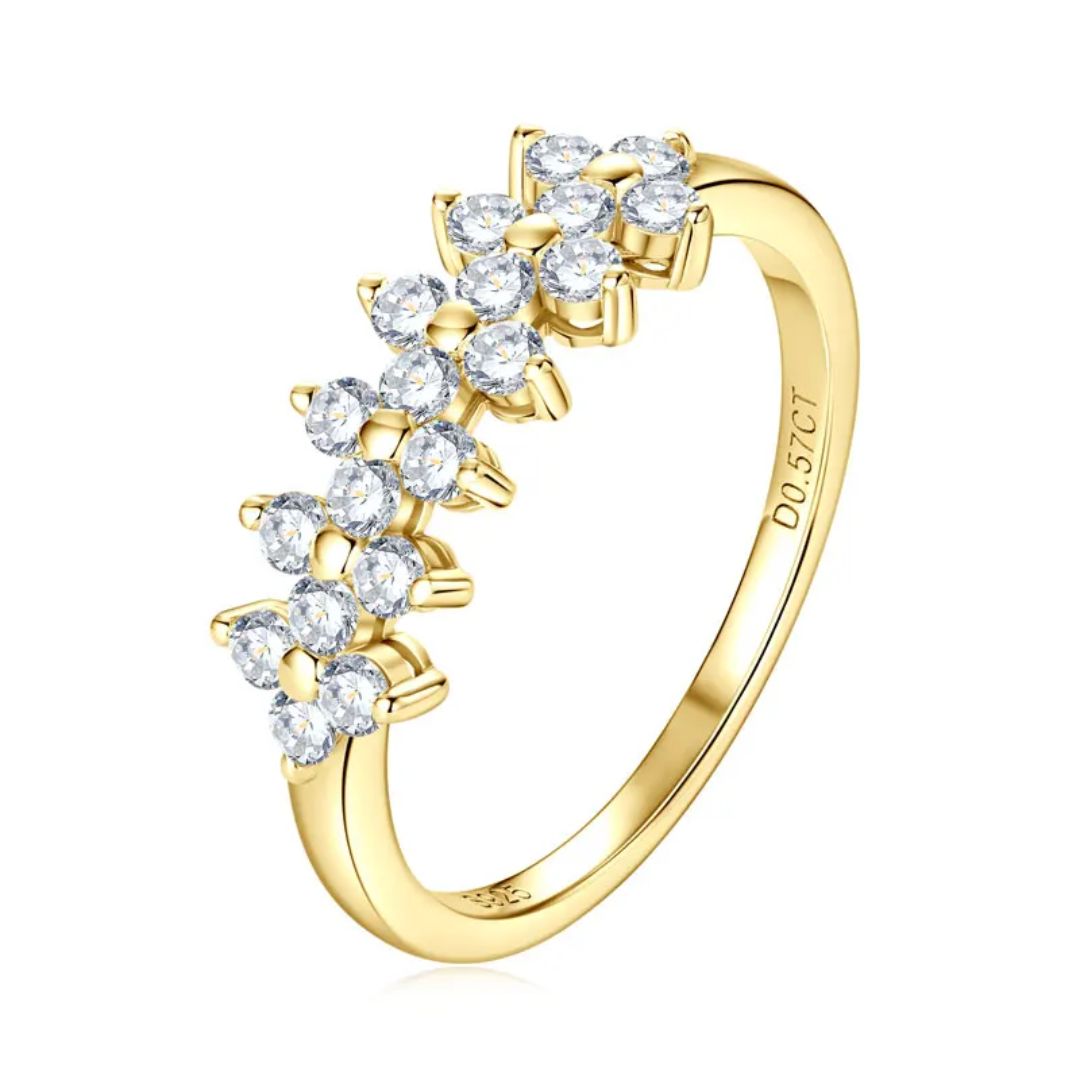 Aurora Bloom - Luxe Moissanite Ring