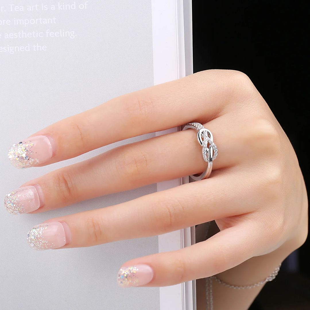 Brise D'Argent – Zilveren Zirkonia Belofte Ring