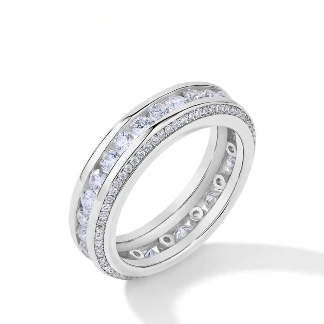 Elysian di Luce – Moissanite Ring Amora Maison
