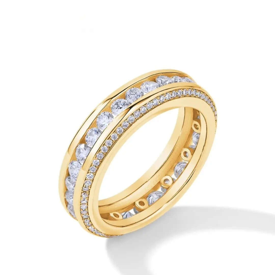 Elysian di Luce – Moissanite Ring Amora Maison