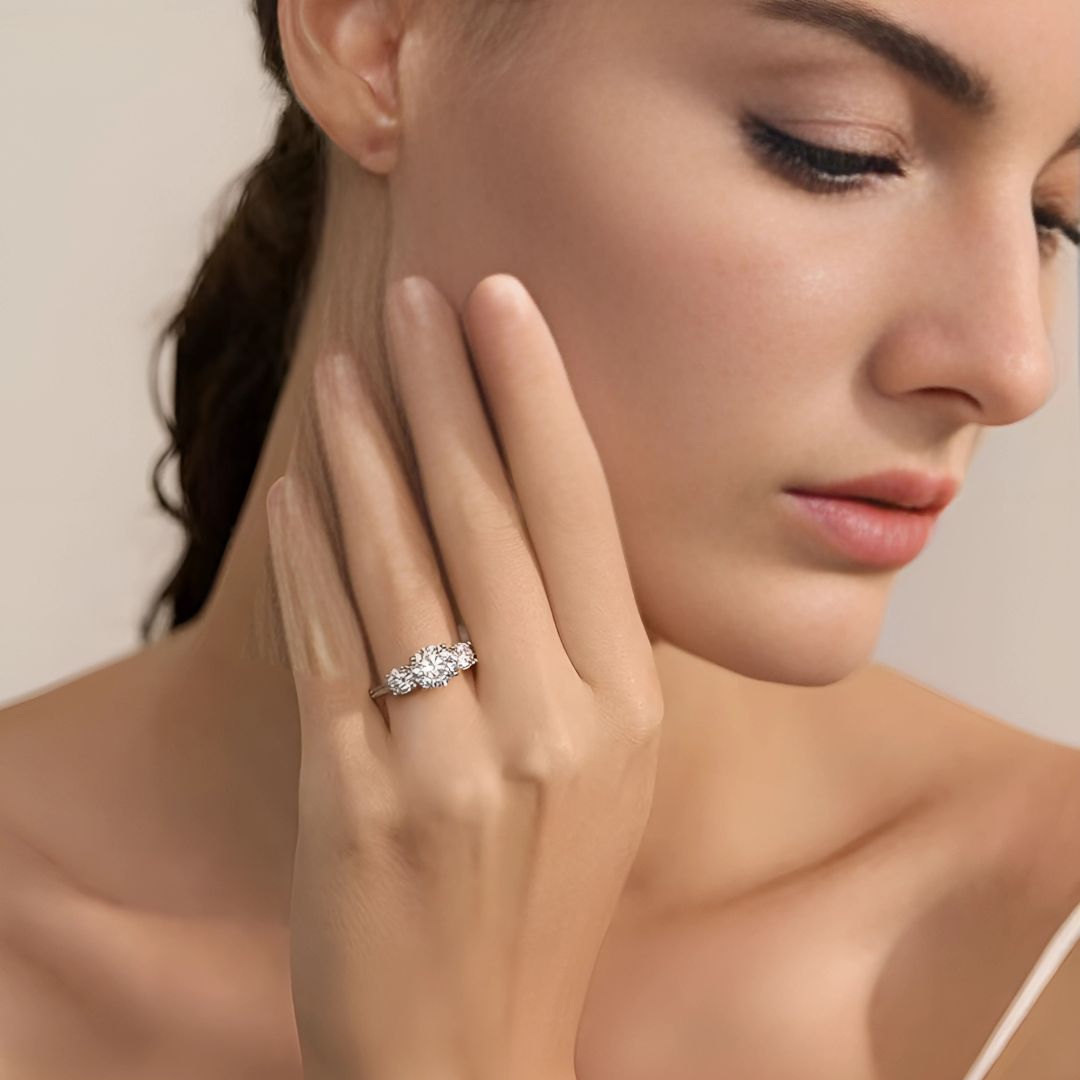 Eternal Brilliance - Moissanite Verlovingsring