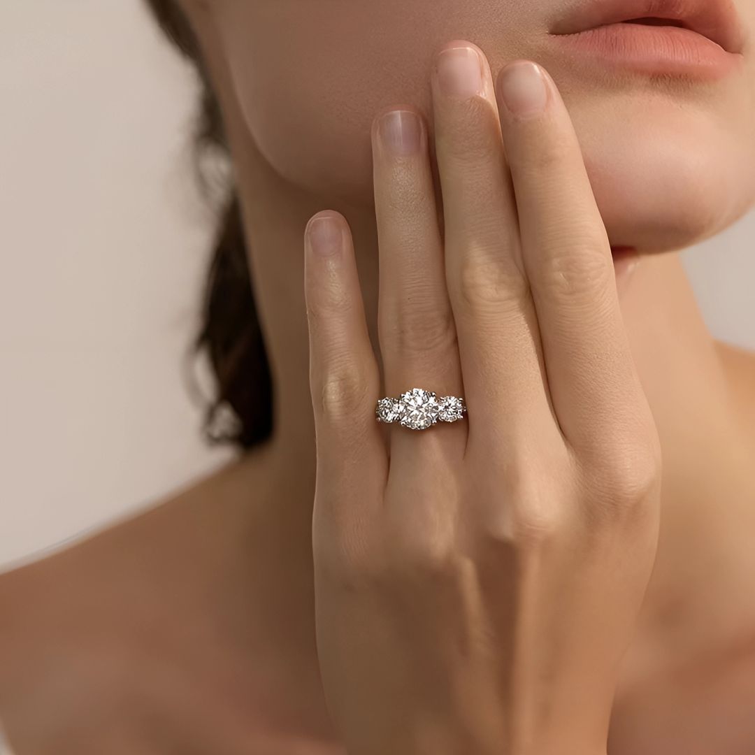 Eternal Brilliance - Moissanite Verlovingsring