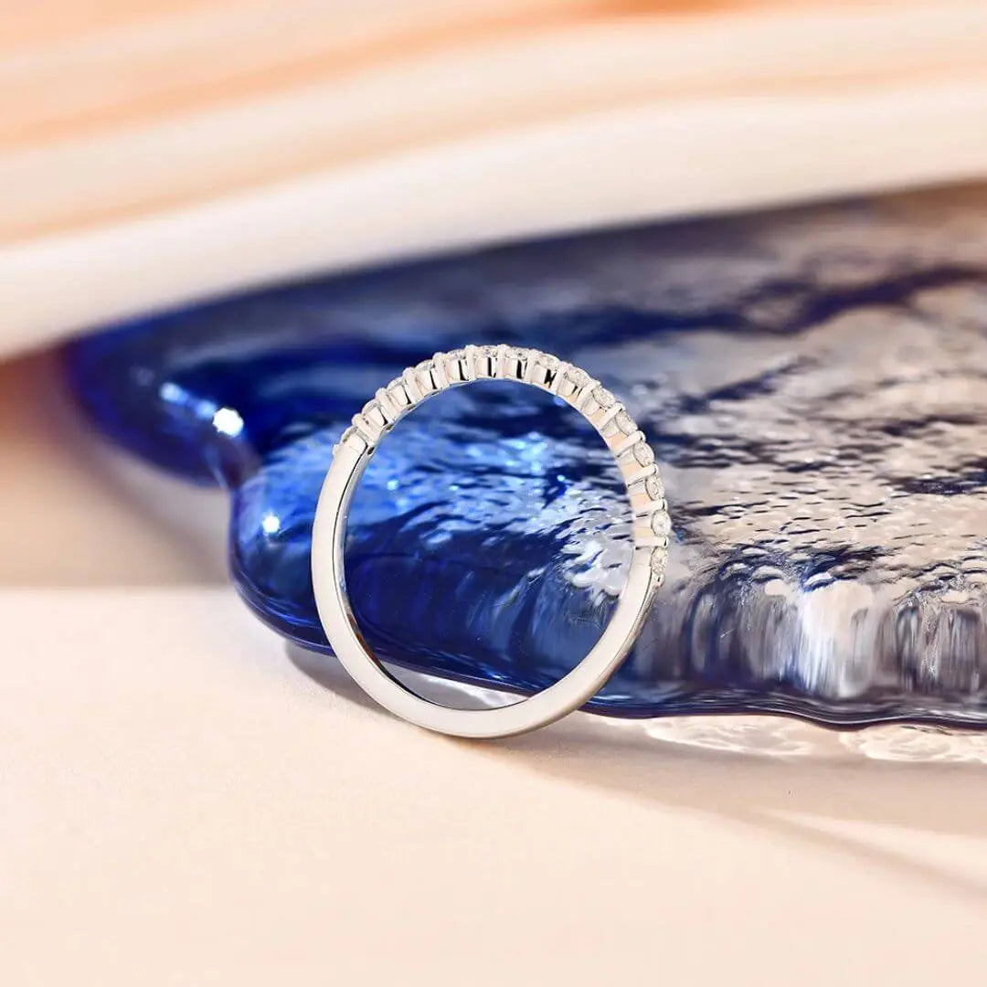 Eternity Bubbel Moissanite Ring Amora Maison