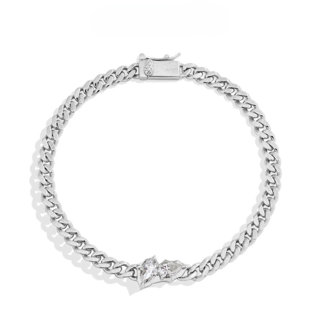 Golden Radiance - Goldplated Moissanite Armband
