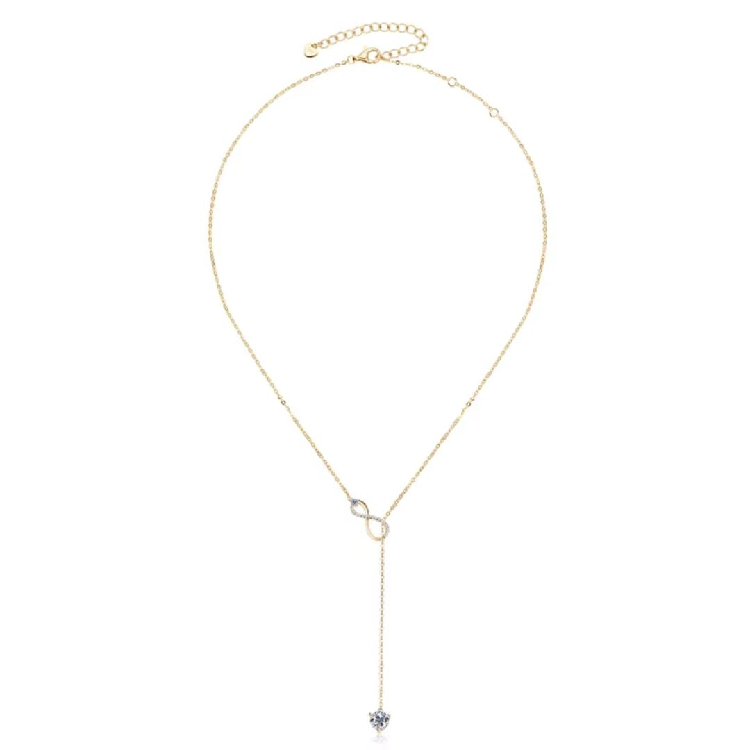 Luminara Solitaire – Luxe Moissanite Ketting