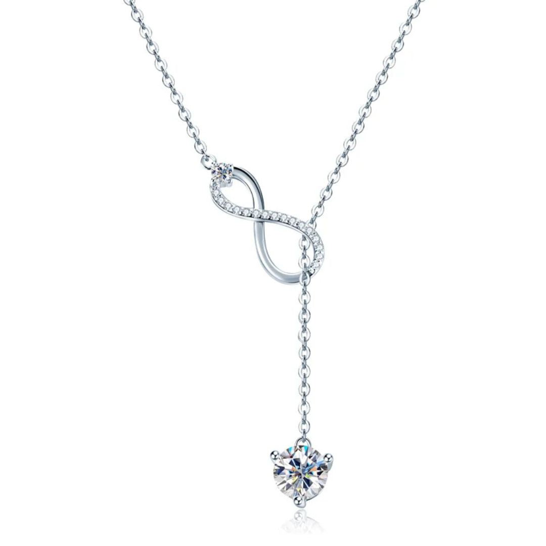 Luminara Solitaire – Luxe Moissanite Ketting