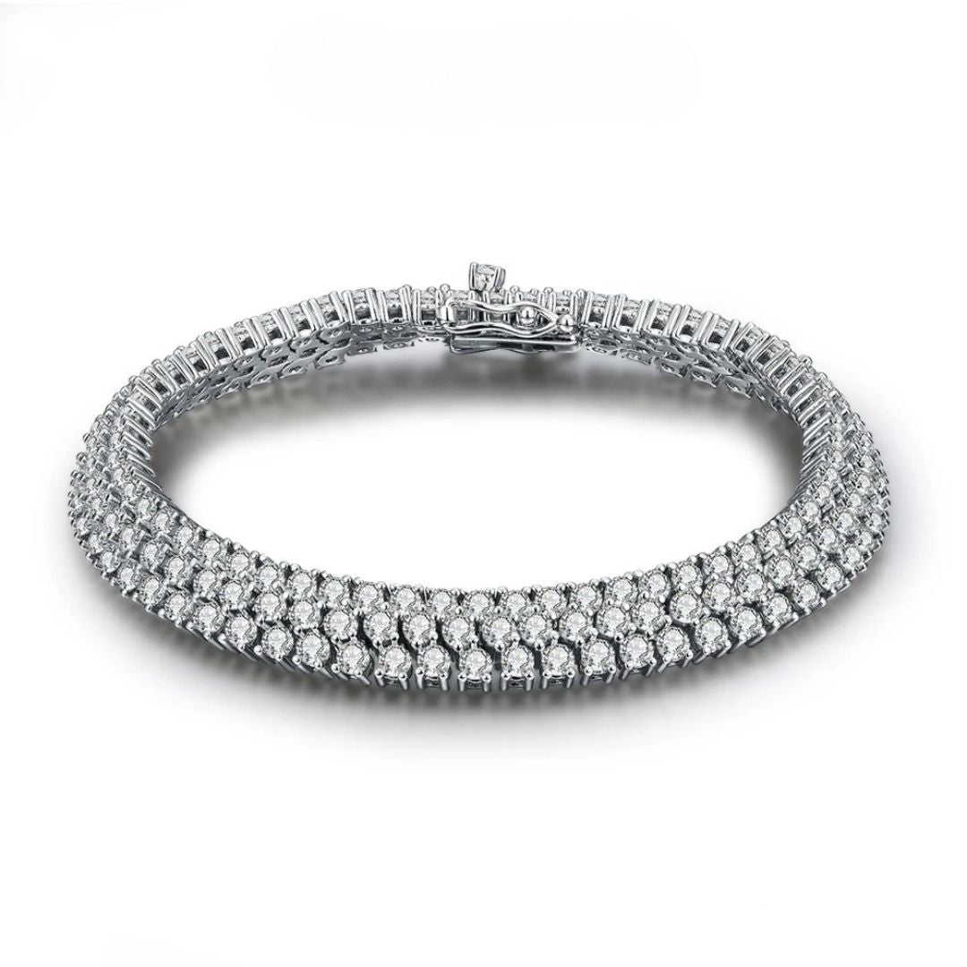 Luminous Grace - Luxe Moissanite Armband