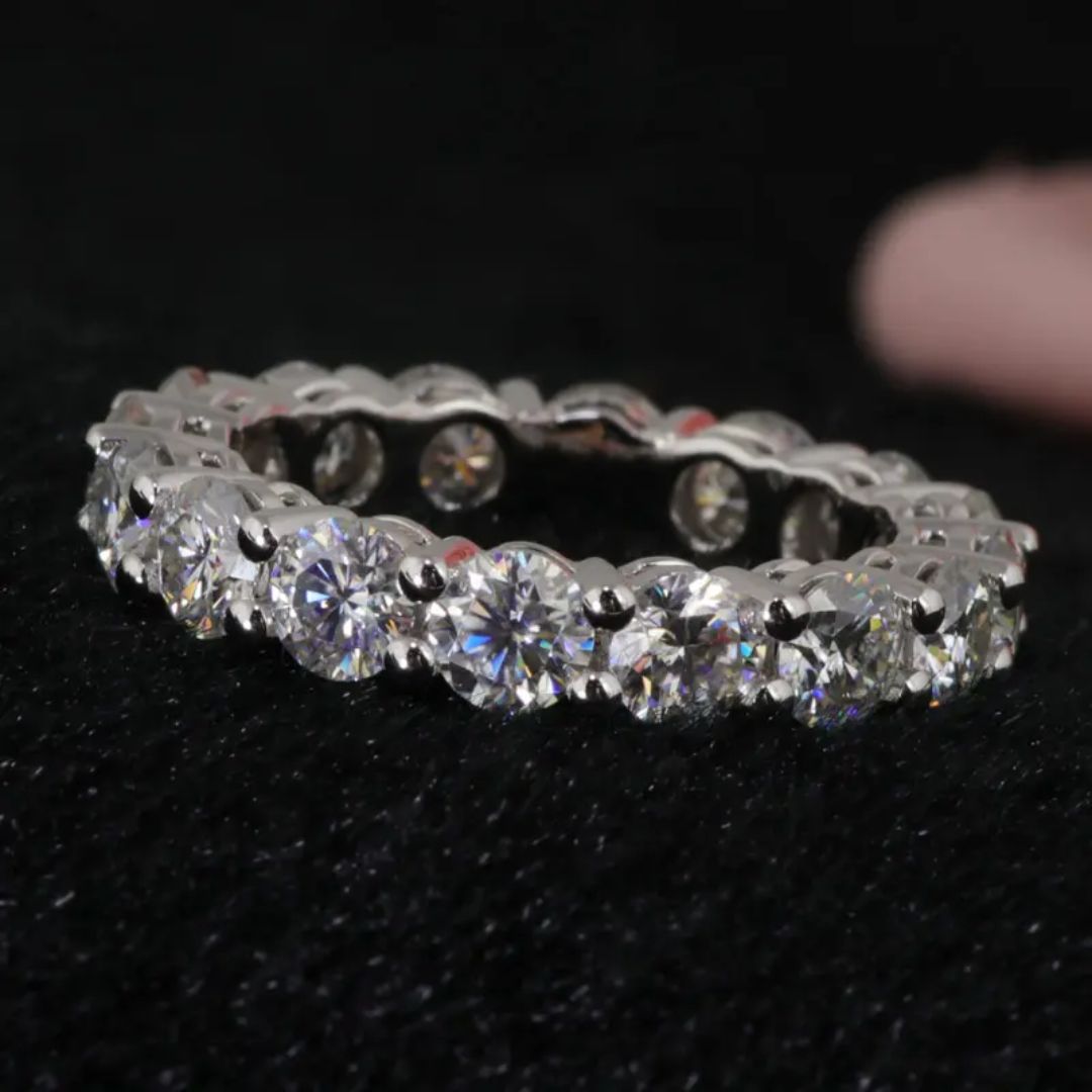 Luna Raven - Zilveren Moissanite Ring Dames 2.1-8CT