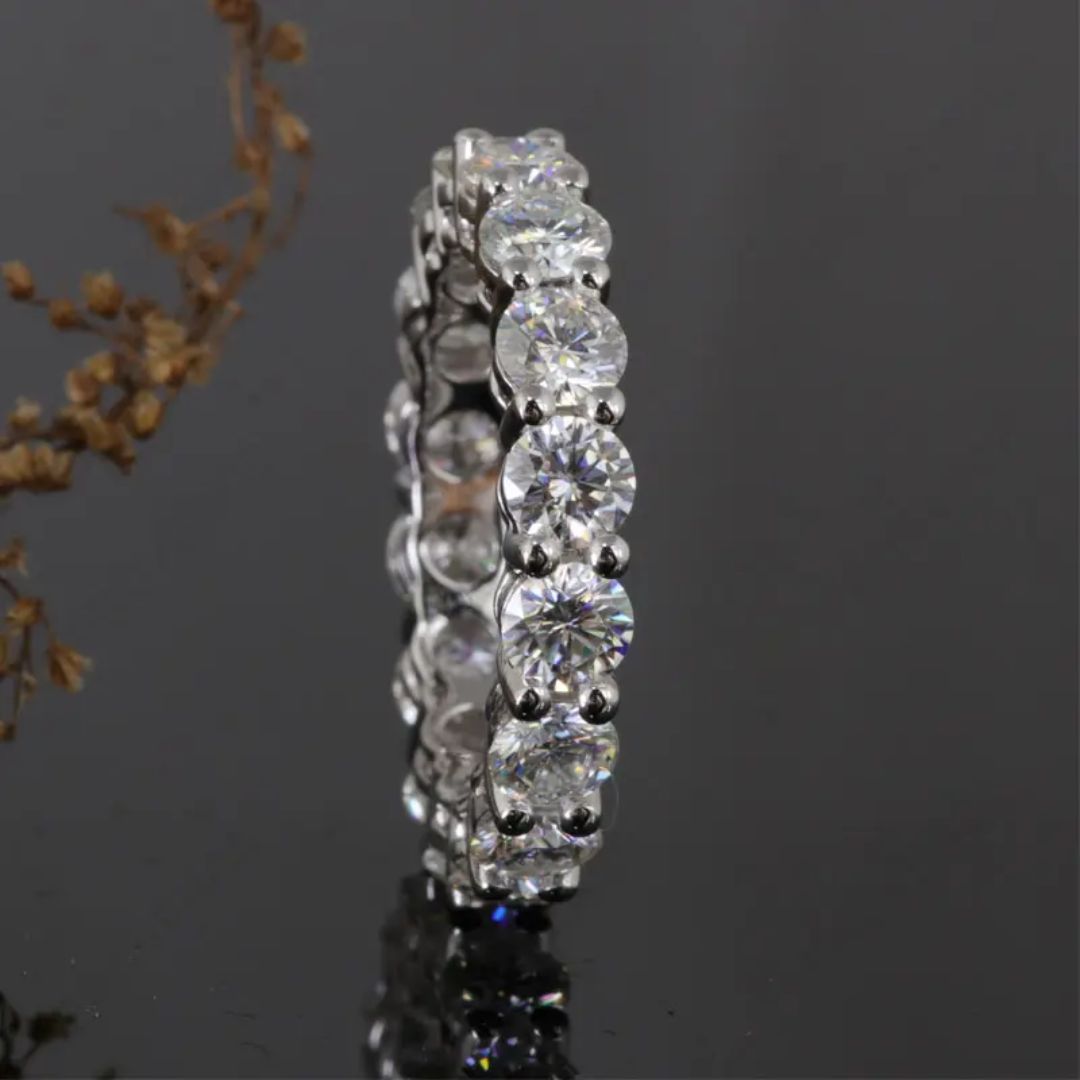Luna Raven - Zilveren Moissanite Ring Dames 2.1-8CT