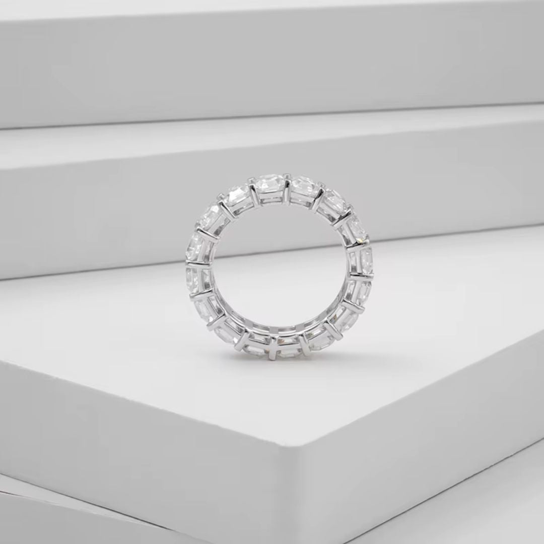 Luna Raven - Zilveren Moissanite Ring Dames 2.1-8CT