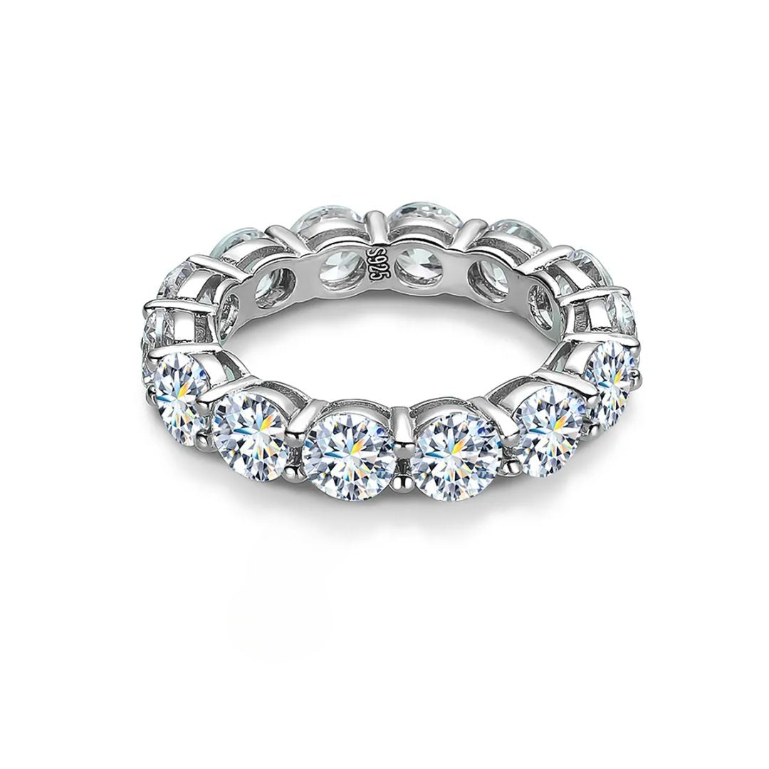 Luna Raven - Zilveren Moissanite Ring Dames 2.1-8CT