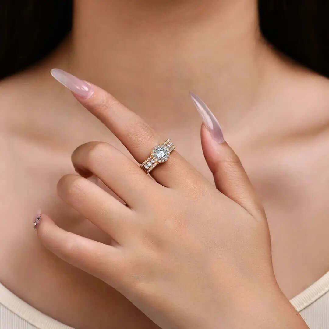 Noctis Brillante – Moissanite Luxe Ring Amora Maison