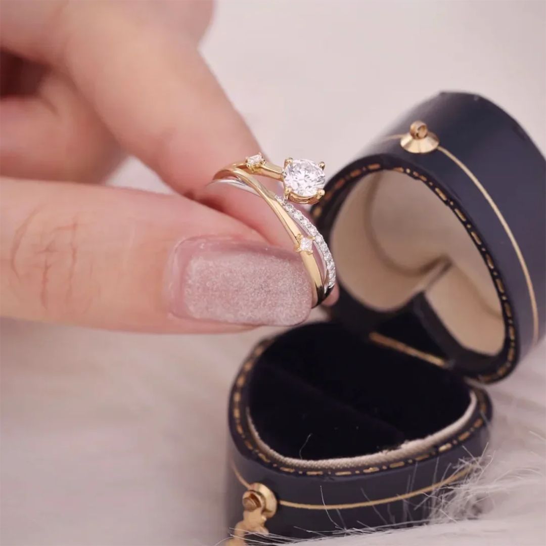 NovaLyra - Moissanite Sterren Ring