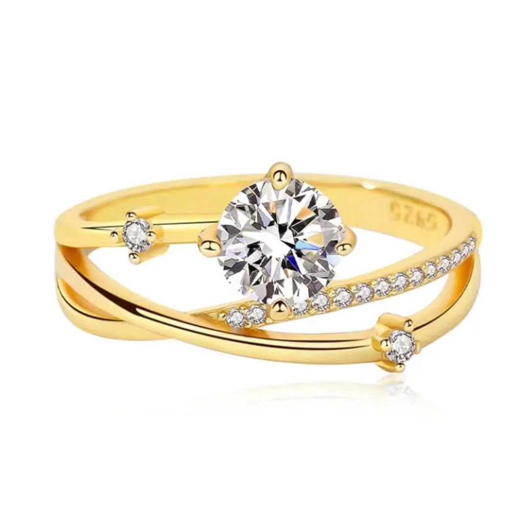 NovaLyra - Moissanite Sterren Ring