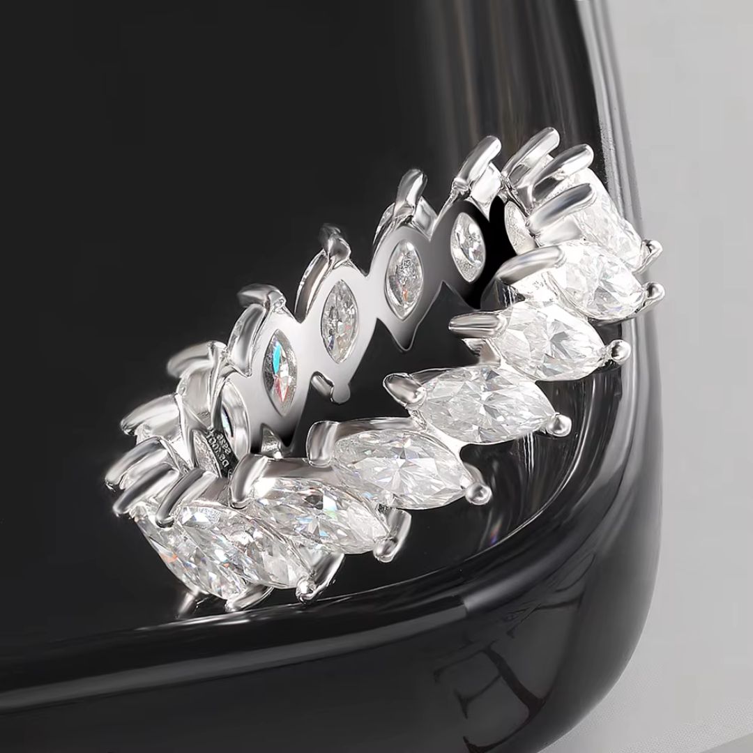 Seraphine Grace - Eternity Moissanite Ring