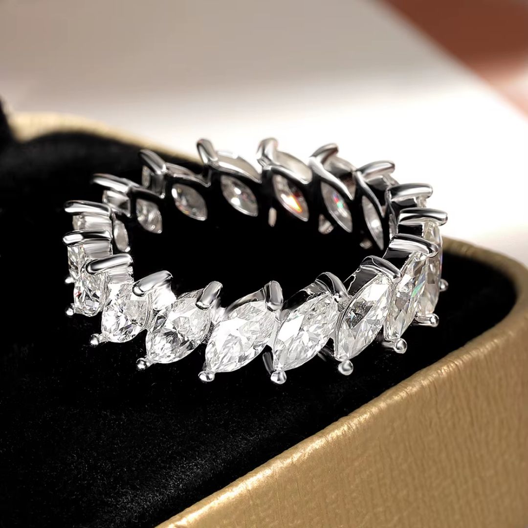Seraphine Grace - Eternity Moissanite Ring