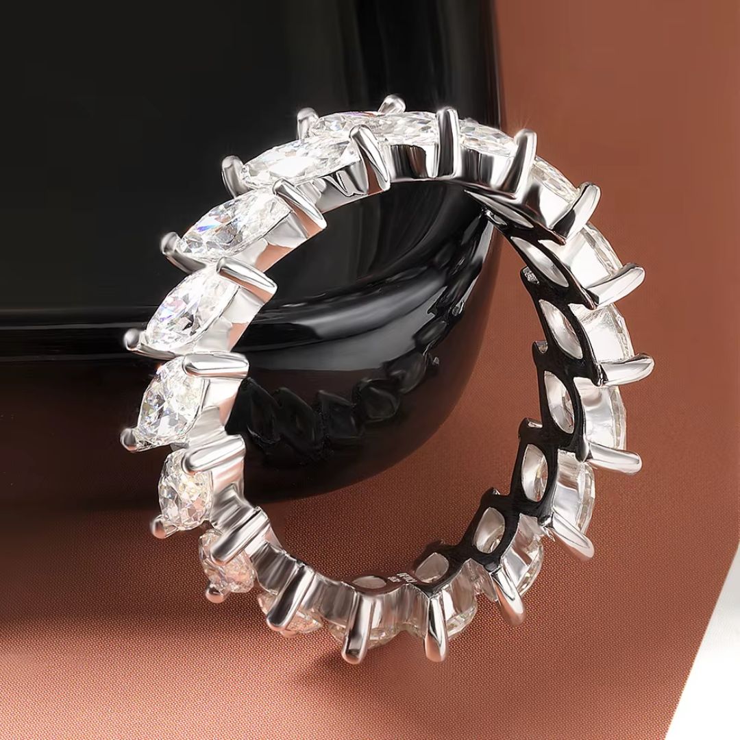 Seraphine Grace - Eternity Moissanite Ring