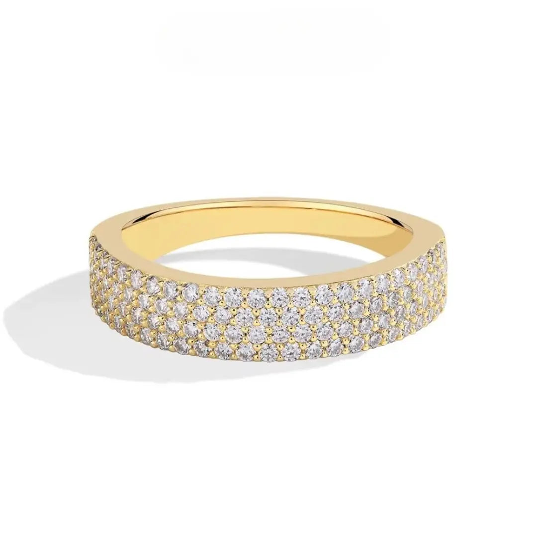 Soleil Divin – Tijdloze Luxe Moissanite Ring Amora Maison