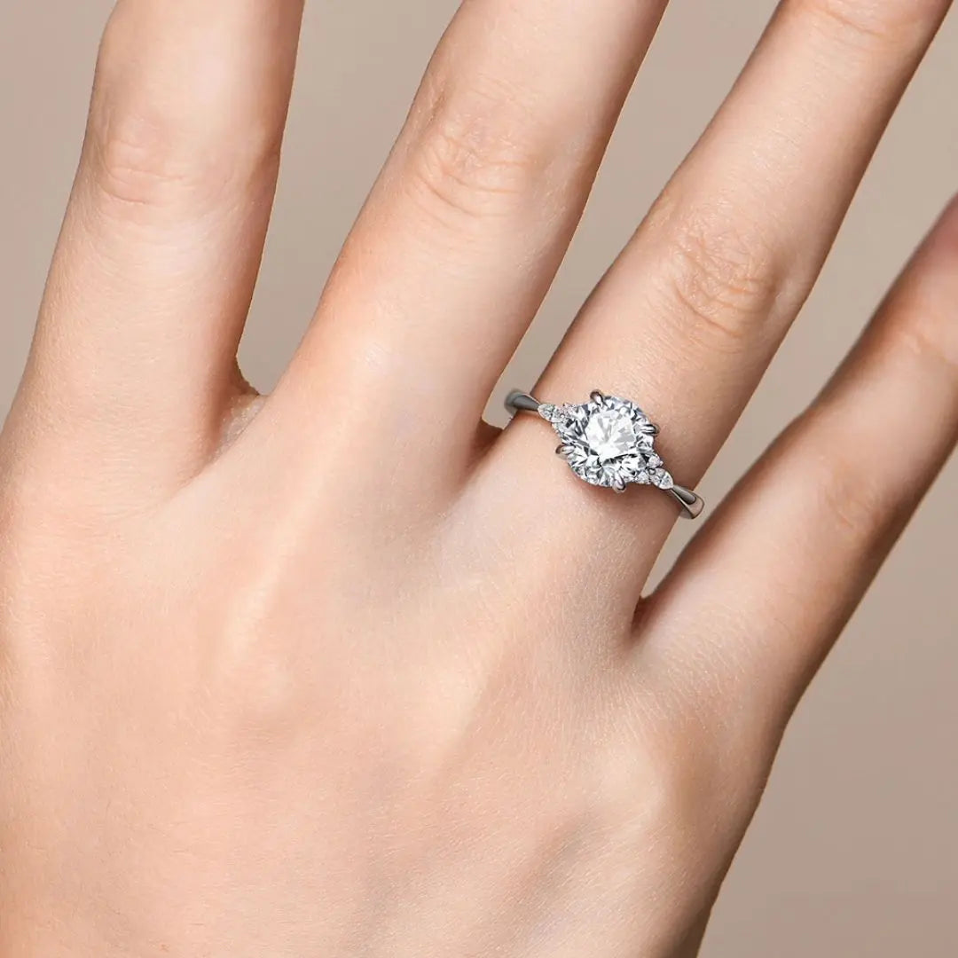 Aurelia Amor – Goldplated Luxe Moissanite Ring Amora Maison
