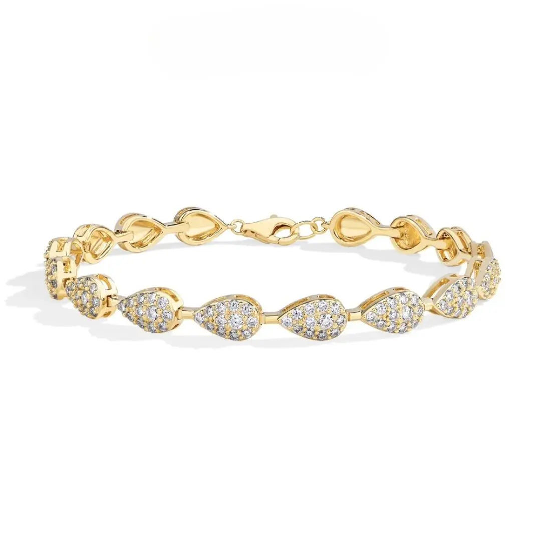 Fleur de Lune – Moissanite Armband Amora Maison