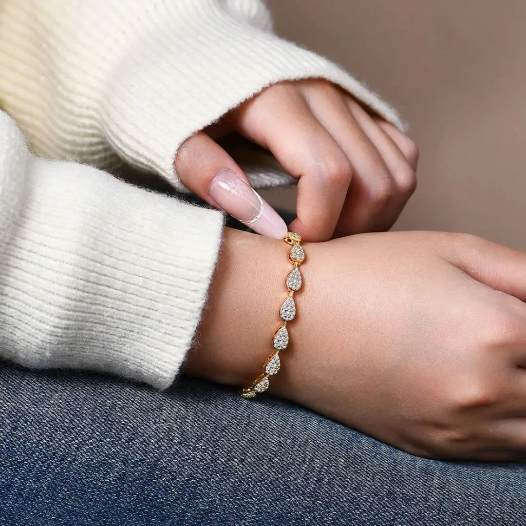 Fleur de Lune – Moissanite Armband Amora Maison