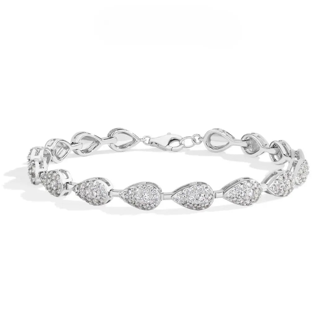 Fleur de Lune – Moissanite Armband Amora Maison