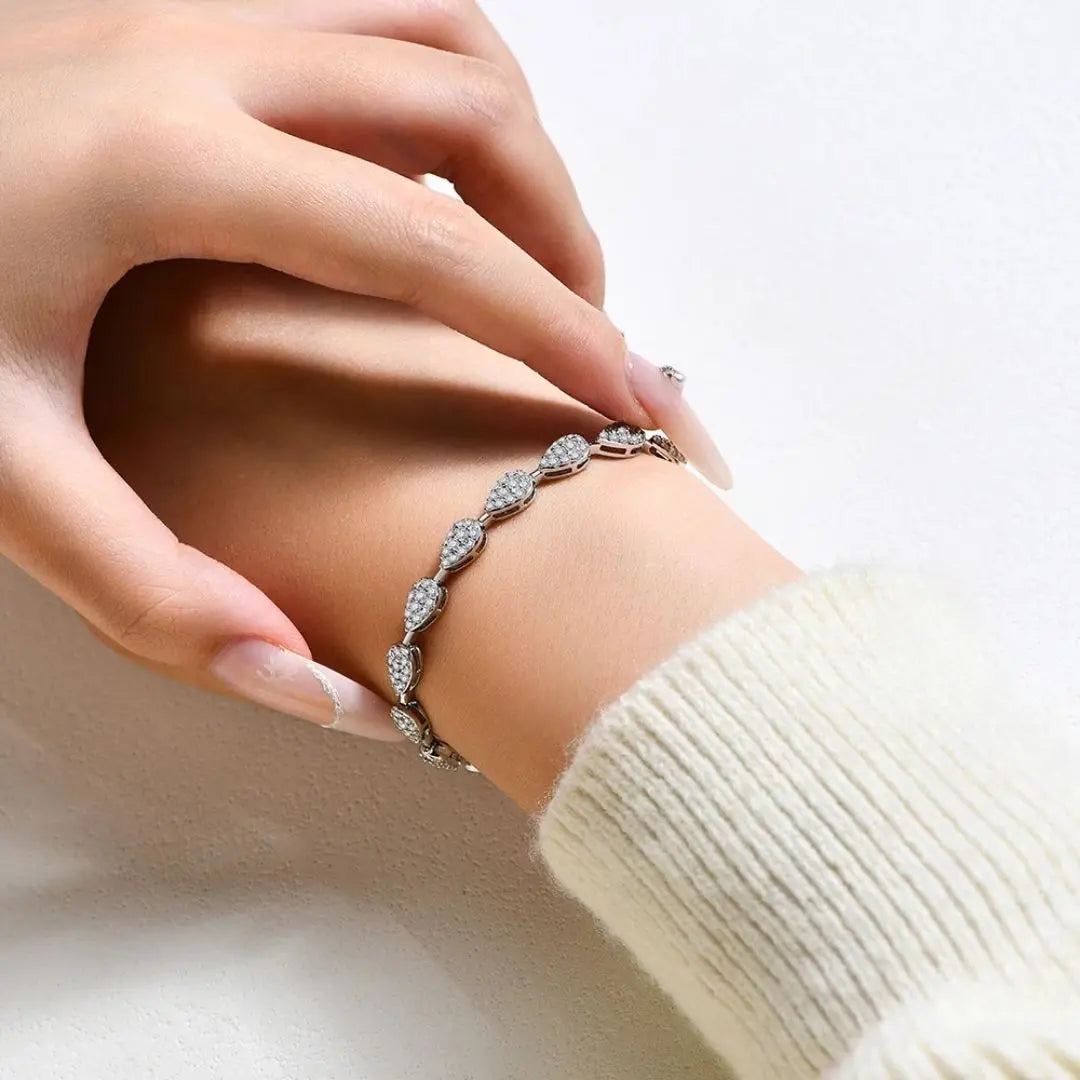 Fleur de Lune – Moissanite Armband Amora Maison