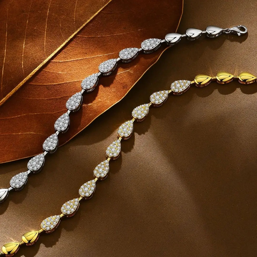 Fleur de Lune – Moissanite Armband Amora Maison